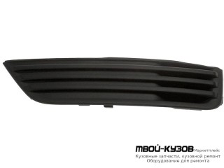 РЕШЕТКА БАМПЕРА ПЕРЕДНИЙ ЛЕВАЯ СТОРОНА БЕЗ ОТВ П/ ПРОТИВОТУМ (КИТАЙ) для Ford FOCUS (2005-)