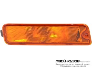 УКАЗ.ПОВОРОТА НИЖН ПРАВАЯ СТОРОНА В БАМПЕР (DEPO) ЖЕЛТ для Mitsubishi PAJERO SPORT (1997-) / MONTERO SPORT (1997-) / CHALENGER (1997-)