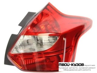 ФОНАРЬ ЗАДНИЙ ВНЕШНИЙ ПРАВАЯ СТОРОНА (ХЭТЧБЭК) (DEPO) для Ford FOCUS (2011-2014)