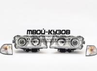 444-1143FXNDEM1 - ТЮНИНГ-ФАРЫ (КОМПЛЕКТ) с указателями поворота (DEPO) BMW E38 (1994-1999)