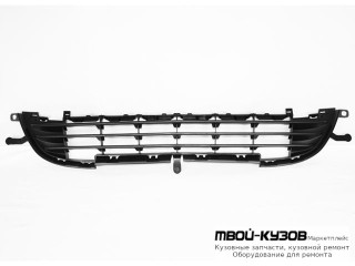 РЕШЕТКА БАМПЕРА ПЕРЕДНИЙ ЦЕНТРАЛ (ТАЙВАНЬ) для Peugeot 207 (2005-)