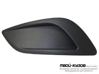 РЕШЕТКА БАМПЕРА ПЕРЕДНИЙ ЛЕВАЯ СТОРОНА БЕЗ ОТВЕРСТИЙ ПОД ПРОТИВОТУМАННЫЕ ФАРЫ (ТАЙВАНЬ) для Ford FOCUS (2008-2010)