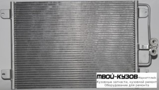 MEGANE {+SCENIC 96-03} КОНДЕНСАТОР КОНДИЦИОНЕРА (см.каталог) для Renault SCENIC (08.1999 - 2003)