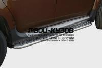 RDUS.82.1444 - ПОРОГИ-ПОДНОЖКИ (КОМПЛЕКТ) d42 (Souz-96) Renault Duster (2012-)