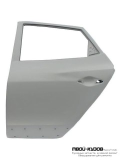 ДВЕРЬ ЗАДНИЙ ЛЕВАЯ СТОРОНА С ОТВ ПОД МОЛДИНГ (КИТАЙ) для Hyundai IX35 (2010-)