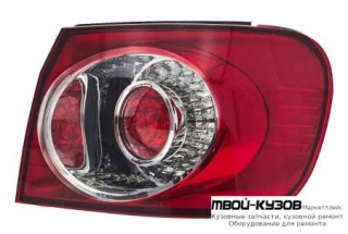 ФОНАРЬ ЗАДНИЙ ВНЕШНИЙ ПРАВАЯ СТОРОНА С ДИОД (DEPO) для Volkswagen GOLF PLUS (2004-)