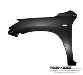 КРЫЛО ПЕРЕДНИЙ ЛЕВАЯ СТОРОНА С ОТВ ПОД ПОВТОРИТЕЛЬ (ТАЙВАНЬ) для Toyota RAV4 (2006-)