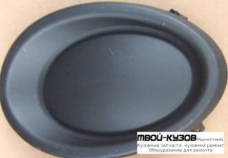 РЕШЕТКА БАМПЕРА ПЕРЕДНИЙ ЛЕВАЯ СТОРОНА БЕЗ ОТВЕРСТИЙ ПОД ПРОТИВОТУМАННЫЕ ФАРЫ (КИТАЙ) для Nissan QASHQAI (2014-)