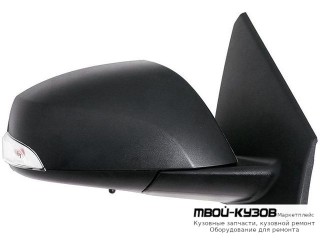 ЗЕРКАЛО ПРАВАЯ СТОРОНА ЭЛЕКТР С ПОДОГРЕВОМ (POLYWAY) (CONVEX) ГРУНТ (ТАЙВАНЬ) для Renault MEGANE (2008-)