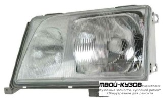 ФАРА ЛЕВАЯ СТОРОНА (DEPO) для Mercedes W124 (01.1985 - 08.1989) (09.1989 - 06.1993) E124 (07.1993 - 06.1995)