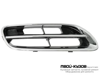 РЕШЕТКА РАДИАТОРА ПРАВАЯ СТОРОНА ХРОМ-ЧЁРНЫЙ (ТАЙВАНЬ) для Nissan MICRA (04.1998 - 08.2000) (09.2000 - 2002)