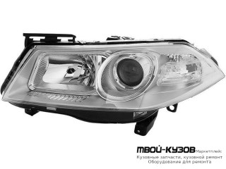 ФАРА ЛЕВАЯ СТОРОНА ПОД КОРРЕКТОР (DEPO) для Renault MEGANE (2003-2007)