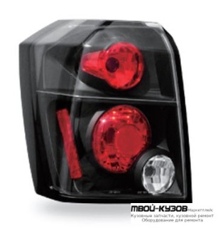 ФОНАРЬ ЗАДНИЙ ВНЕШНИЙ ЛЕВАЯ + ПРАВАЯ (КОМПЛЕКТ) ТЮНИНГ (JUNYAN) ВНУТРИ ЧЁРНЫЙ для Dodge CALIBER (2007-)