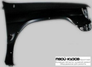 КРЫЛО ПЕРЕДНИЙ ПРАВАЯ СТОРОНА БЕЗ ОТВ П/РАСШИРИТ (ТАЙВАНЬ) для Nissan PATFINDER R50 USA (1996-1999) (1999-2004) TERRANO (10.1997 - 1999)