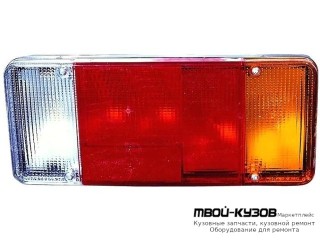ФОНАРЬ ЗАДНИЙ ВНЕШНИЙ ПРАВАЯ СТОРОНА В ЗАДНИЙ БАМПЕР (DEPO) для Fiat DUCATO + Рос. сборка / PEUGEOT BOXER / CITROEN JUMPER (04.1994 - 03.2002) (04.2002-)