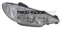 20-E363-05-2B - ФАРА ПРАВАЯ (TYC) Peugeot 206 (2006-2008)