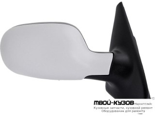 ЗЕРКАЛО ПРАВАЯ СТОРОНА ЭЛЕКТР С ПОДОГРЕВОМ , ТЕМПЕР ДАТЧИК (CONVEX) (ТАЙВАНЬ) для Renault MEGANE (07.1999 - 02.2003)