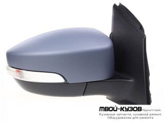 ЗЕРКАЛО ПРАВАЯ СТОРОНА ЭЛЕКТР С ПОДОГРЕВОМ , ПОДСВЕТ , УКАЗАТЕЛЬ ПОВОРОТА , АВТОСКЛАДЫВ (ASPHERICAL) (ТАЙВАНЬ) для Ford KUGA (2013-)