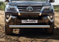 R.5720.002 - ЗАЩИТА ПЕРЕДНЕГО БАМПЕРА d76 (RIVAL) Toyota Fortuner (2017-)
