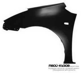 КРЫЛО ПЕРЕДНИЙ ЛЕВАЯ СТОРОНА С ОТВ ПОД ПОВТОРИТЕЛЬ (ТАЙВАНЬ) для Toyota PRIUS (08.2003-)