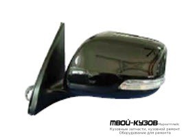 ЗЕРКАЛО ЛЕВАЯ СТОРОНА ЭЛЕКТР БЕЗ ПОДОГРЕВОМ С АВТОСКЛАДЫВ УКАЗАТЕЛЬ ПОВОРОТА (TYC) (ТАЙВАНЬ) для Toyota LANDCRUISER PRADO 150 (2009-2017)