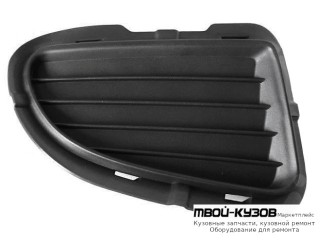 РЕШЕТКА БАМПЕРА ПЕРЕДНИЙ ПРАВАЯ СТОРОНА БЕЗ ОТВЕРСТИЙ ПОД ПРОТИВОТУМАННЫЕ ФАРЫ (ТАЙВАНЬ) для Fiat GRANDE PUNTO (2005-)