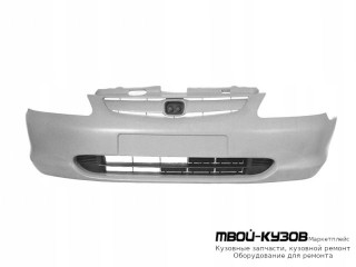 БАМПЕР ПЕРЕДНИЙ (ХЭТЧБЭК) ГРУНТ (ТАЙВАНЬ) для Honda CIVIC СЕДАН / КУПЕ (2001-2003) ХЭТЧБЭК (2001-2005)