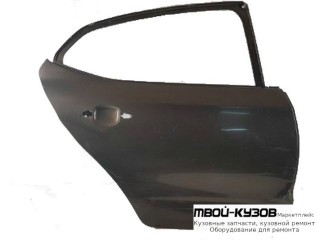 ДВЕРЬ ЗАДНИЙ ПРАВАЯ СТОРОНА (КИТАЙ) для Citroen C4 (2010-) PICASSO (2010-)