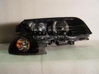 444-1129PXNDFE2 - ТЮНИНГ-ФАРЫ (КОМПЛЕКТ) с указателями поворота (DEPO) BMW E46 (1998-)