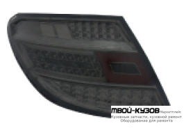 ФОНАРЬ ЗАДНИЙ ВНЕШНИЙ ЛЕВАЯ + ПРАВАЯ (КОМПЛЕКТ) ТЮНИНГ ПОЛНОСТЬЮ С ДИОД ТОНИР (EAGLE EYES) ВНУТРИ ХРОМ для Mercedes W204 (2007-)