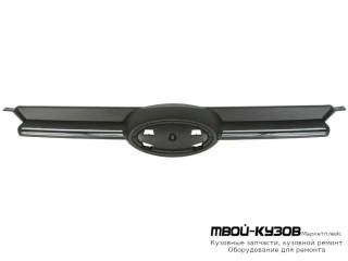 РЕШЕТКА РАДИАТОРА ХРОМ-ЧЁРНЫЙ (КИТАЙ) для Ford FOCUS (2011-2014)