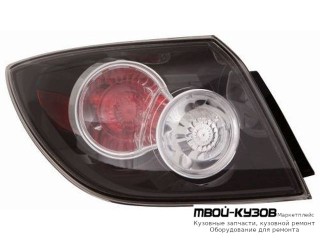 ФОНАРЬ ЗАДНИЙ ВНЕШНИЙ ЛЕВАЯ СТОРОНА (СЕДАН) кроме (sport) (DEPO) для Mazda 3 (2004-)