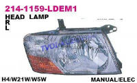 ФАРА правая под корректор 2003-  - для MITSUBISHI PAJERO MONTERO
