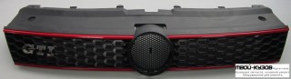 РЕШЕТКА РАДИАТОРА С КРАСНЫЙ МОЛДИНГ , GTI (КИТАЙ) для Volkswagen POLO (09.2010 - 2020)