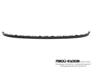 СПОЙЛЕР БАМПЕРА ПЕРЕДНИЙ ЧЁРНЫЙ (ТАЙВАНЬ) для Renault CLIO (2006-)