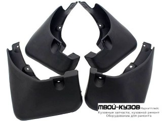 БРЫЗГОВИК ПЕРЕДНИЙ КРЫЛА ЛЕВАЯ + ПРАВАЯ (КОМПЛЕКТ) + ЗАДНИЙ (4 ШТ) (КИТАЙ) для Toyota RAV4 (2013-)