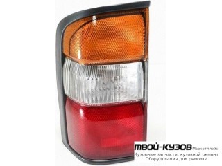 ФОНАРЬ ЗАДНИЙ ВНЕШНИЙ ЛЕВАЯ СТОРОНА (DEPO) ТРЕХЦВЕТН для Nissan PATROL GR (1998 - 09.2002) (10.2002 - 07.2004)