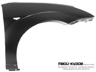 КРЫЛО ПЕРЕДНИЙ ПРАВАЯ СТОРОНА С ОТВ ПОД ПОВТОРИТЕЛЬ (ТАЙВАНЬ) для Ford FOCUS (11.1998 - 10.2001) (11.2001-)