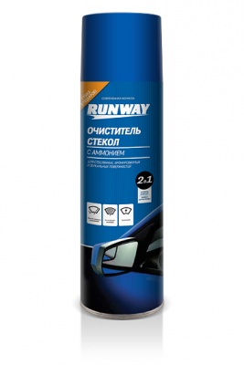 Очиститель стекол с аммонием 2 в 1 450мл аэр.