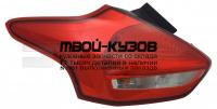 11-C808-01-2B - ФОНАРЬ ЛЕВЫЙ ЗАДНИЙ в крыло (TYC) Ford Focus 3 рестайлинг (2014-)