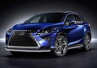 R.3211.001 - ЗАЩИТА ПЕРЕДНЕГО БАМПЕРА d57 (RIVAL) Lexus RX (2015-)