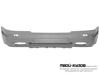 БАМПЕР ПЕРЕДНИЙ ЧЁРНЫЙ (ТАЙВАНЬ) для Skoda OCTAVIA (04.1997 - 07.2000 08.2000-)