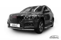 AFZDAHAVH603 - ЗАЩИТА ПЕРЕДНЕГО БАМПЕРА d57 (Arbori) Haval H6 (2014-)