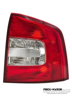ФОНАРЬ ЗАДНИЙ ВНЕШНИЙ ПРАВАЯ СТОРОНА (DEPO) для Skoda OCTAVIA (2008-2012)