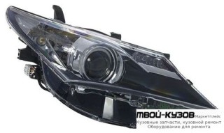 ФАРА ПРАВАЯ СТОРОНА ЛИНЗОВАННАЯ ПОД КОРРЕКТОР , ДИОД , ВНУТРИ ЧЁРНЫЙ (DEPO) для Toyota AURIS (2013-)