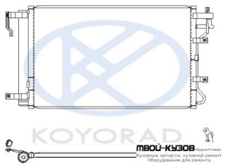 CERATO КОНДЕНСАТОР КОНДИЦИОНЕРА (KOYO) для KIA CERATO (2004-)