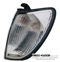 УКАЗ.ПОВОРОТА УГЛОВОЙ ЛЕВАЯ СТОРОНА (DEPO) БЕЛЫЙ для Toyota LANDCRUISER 100 (1998-)