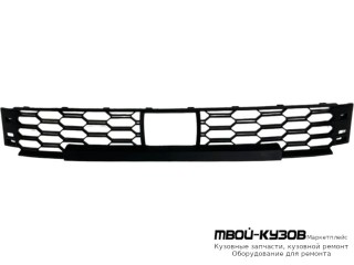 РЕШЕТКА БАМПЕРА ПЕРЕДНИЙ ПОД ДАТЧИКИ (КИТАЙ) для Skoda RAPID (2020-)