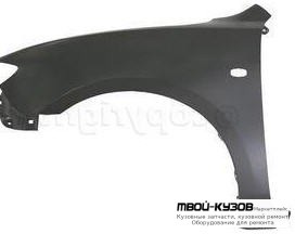 КРЫЛО ПЕРЕДНИЙ ЛЕВАЯ СТОРОНА С ОТВ ПОД ПОВТОРИТЕЛЬ (СЕДАН) (ТАЙВАНЬ) для Mazda 3 (2004-)