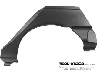 АРКА РЕМ.КРЫЛА ЗАДНИЙ ЛЕВАЯ СТОРОНА (СЕДАН) (KLOKKERHOLM) для Renault MEGANE (07.1999 - 02.2003)